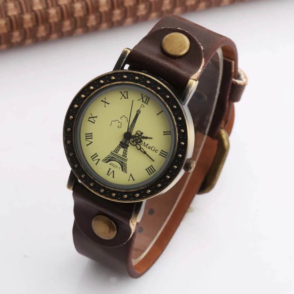 Watches Vintage Watches Leather Band — Swuffy