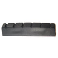 Black Plastic Slotted Nut String — Swuffy