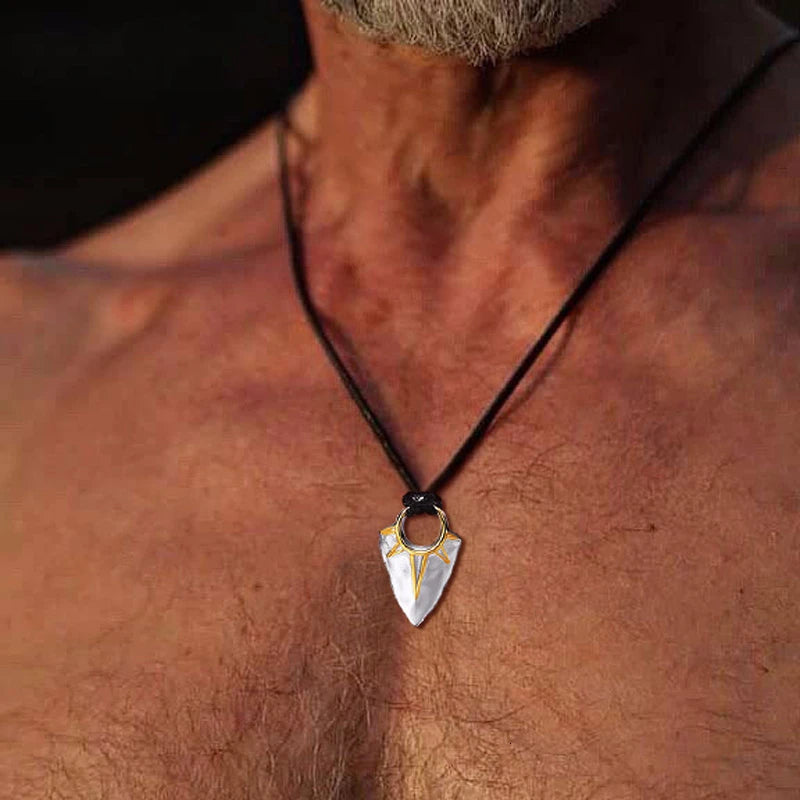 Jewelry Sun Arrow Head Pendant — Swuffy