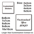 Custom Stickers Logo Wedding Stickers — Swuffy