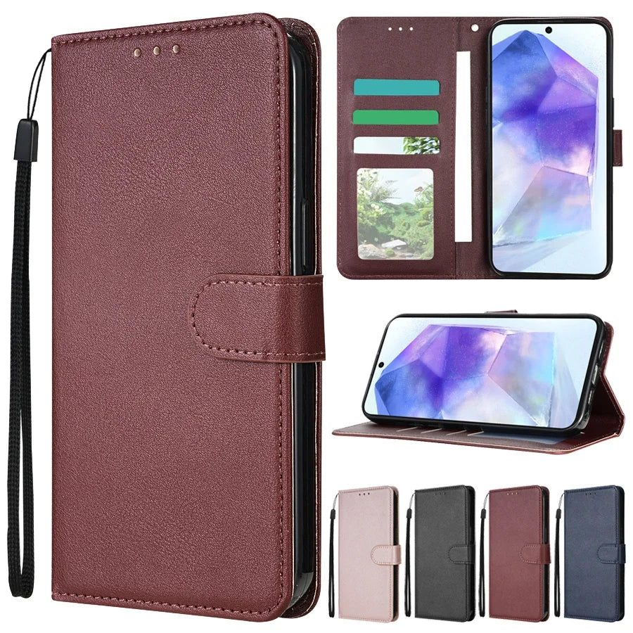 Wallet Magnetic Flip Leather Case — Swuffy