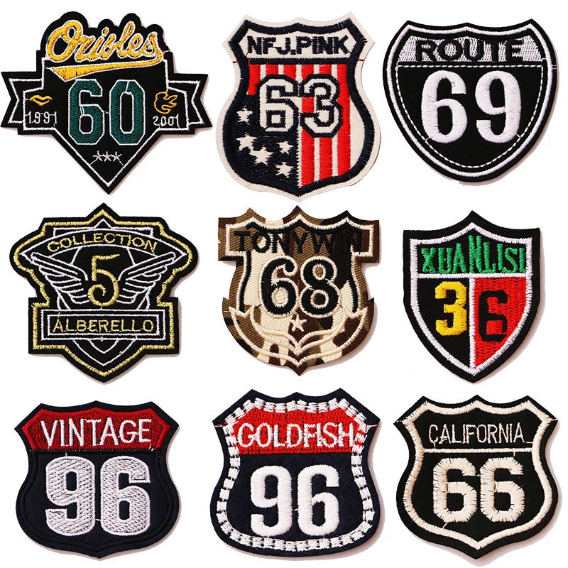 Cartoon Decorative Shield Arabic Number — Swuffy