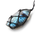 Dragons Heart Labradorite Necklace Natural — Swuffy