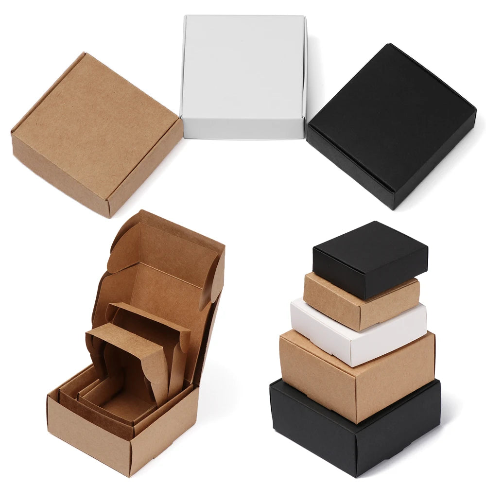 Sizes Small Kraft Paper Box — Swuffy