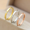 Thin Stackable Ring Stainless Steel — Swuffy