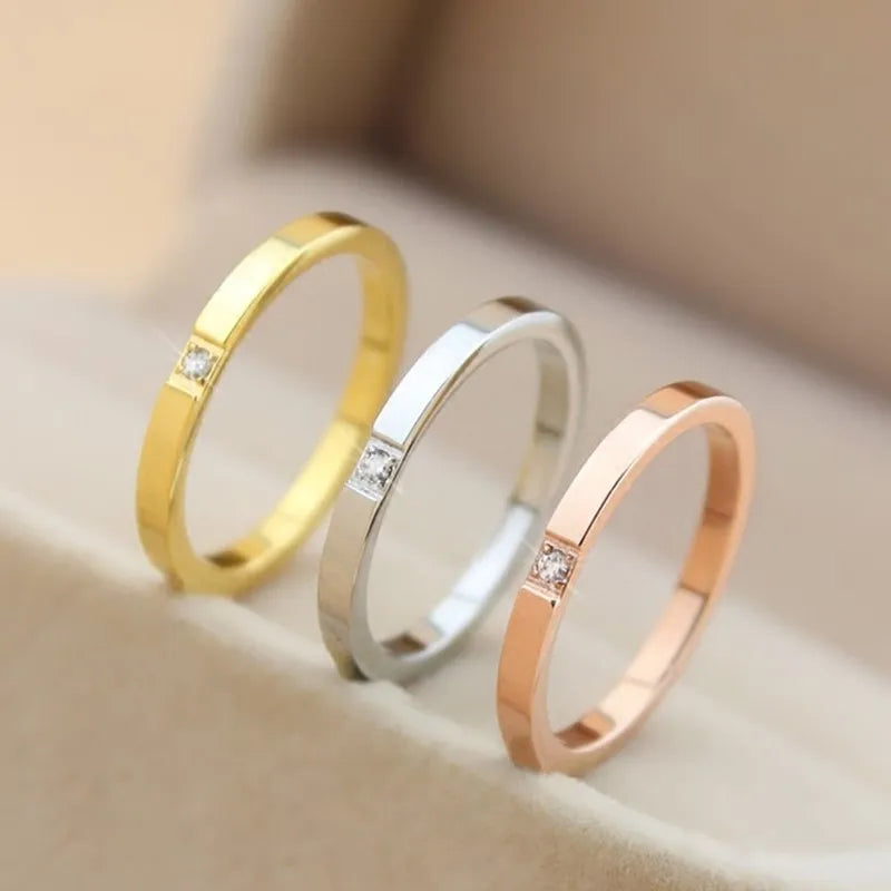 Thin Stackable Ring Stainless Steel — Swuffy