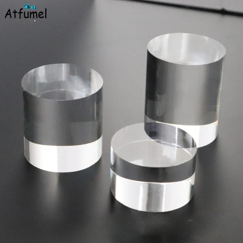 Acrylic Cylinder Ring Jewelry Display — Swuffy