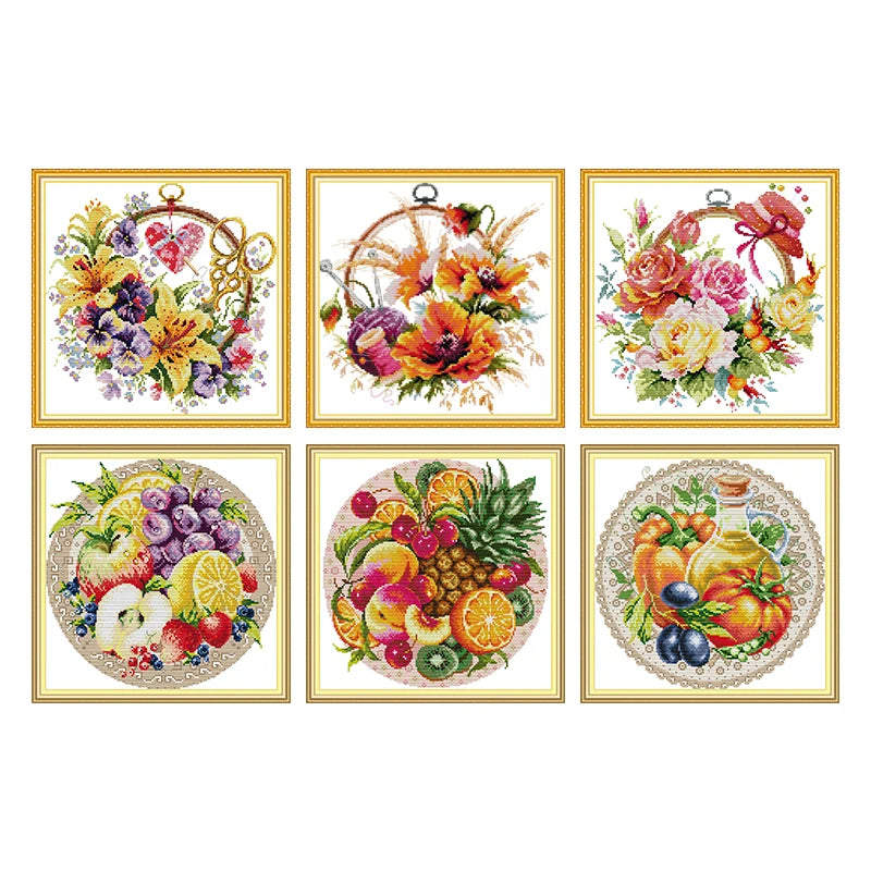 Printed Cross Stitch Kit — Swuffy
