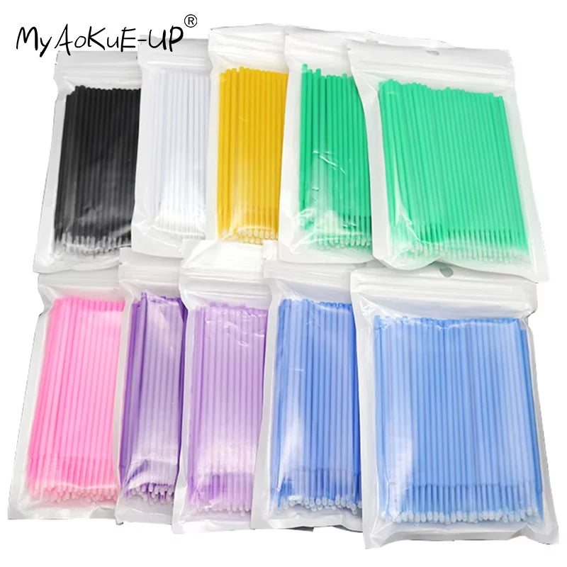 Microbrushes Eyelash Extension Makeup Brushes — Swuffy