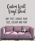 Personalized Decal Vinyl Wall Sticker — Swuffy