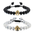 Charm Bracelet Spartan Helmet Natural — Swuffy