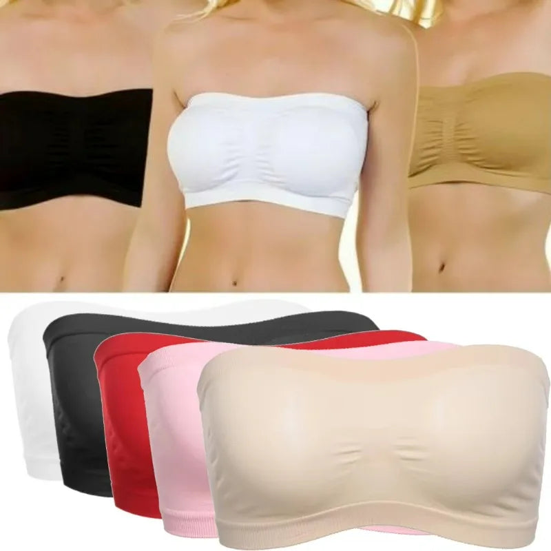 Breathable Mesh Tube Bra Strapless — Swuffy