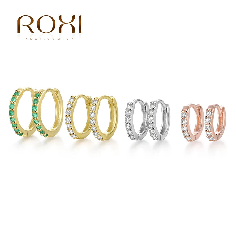 Roxi Sterling Silver Earrings Small — Swuffy