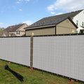 Gray Fence Privacy Screen Windscreen — Swuffy