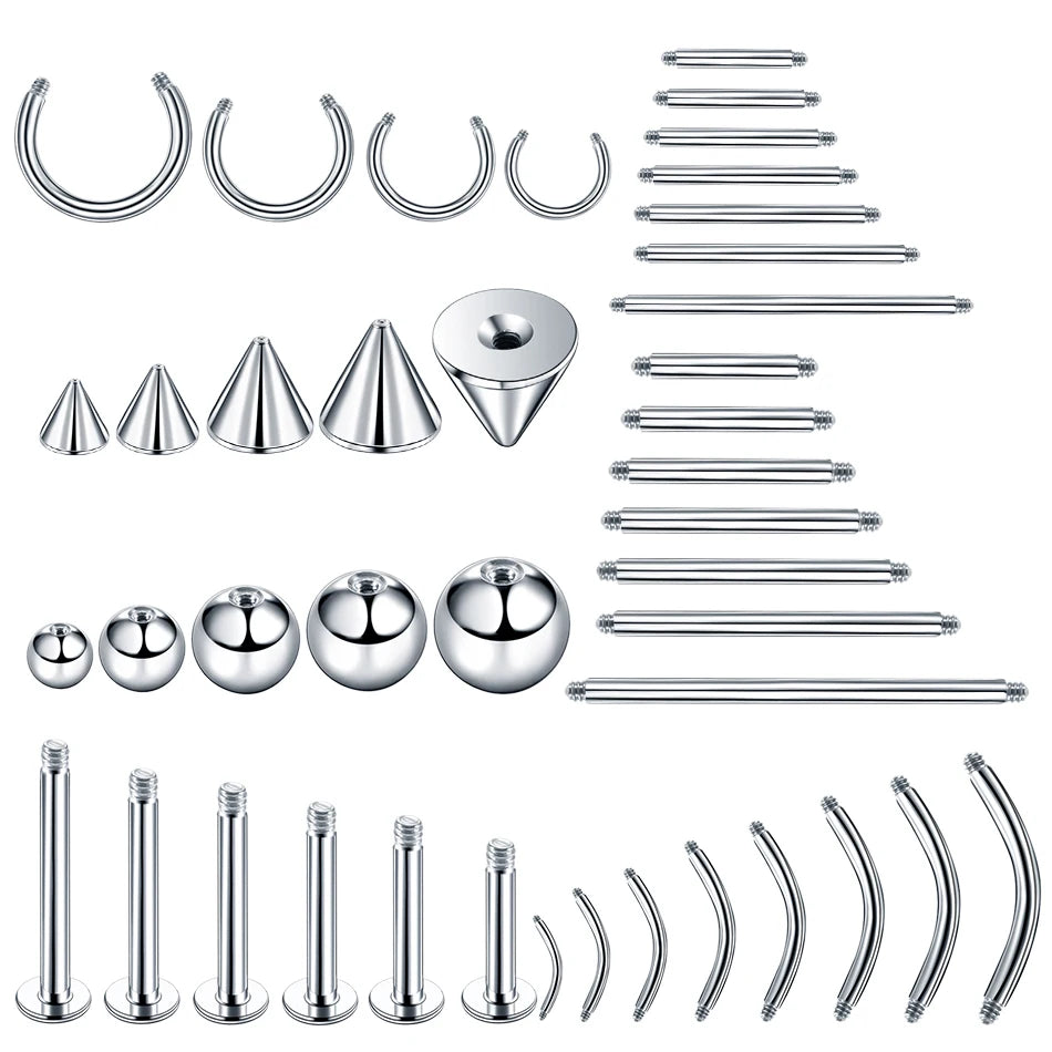 Steel Earring Barbell Nipple Labret — Swuffy