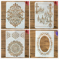 Mirror Chandelier Mandala Layering Stencils — Swuffy