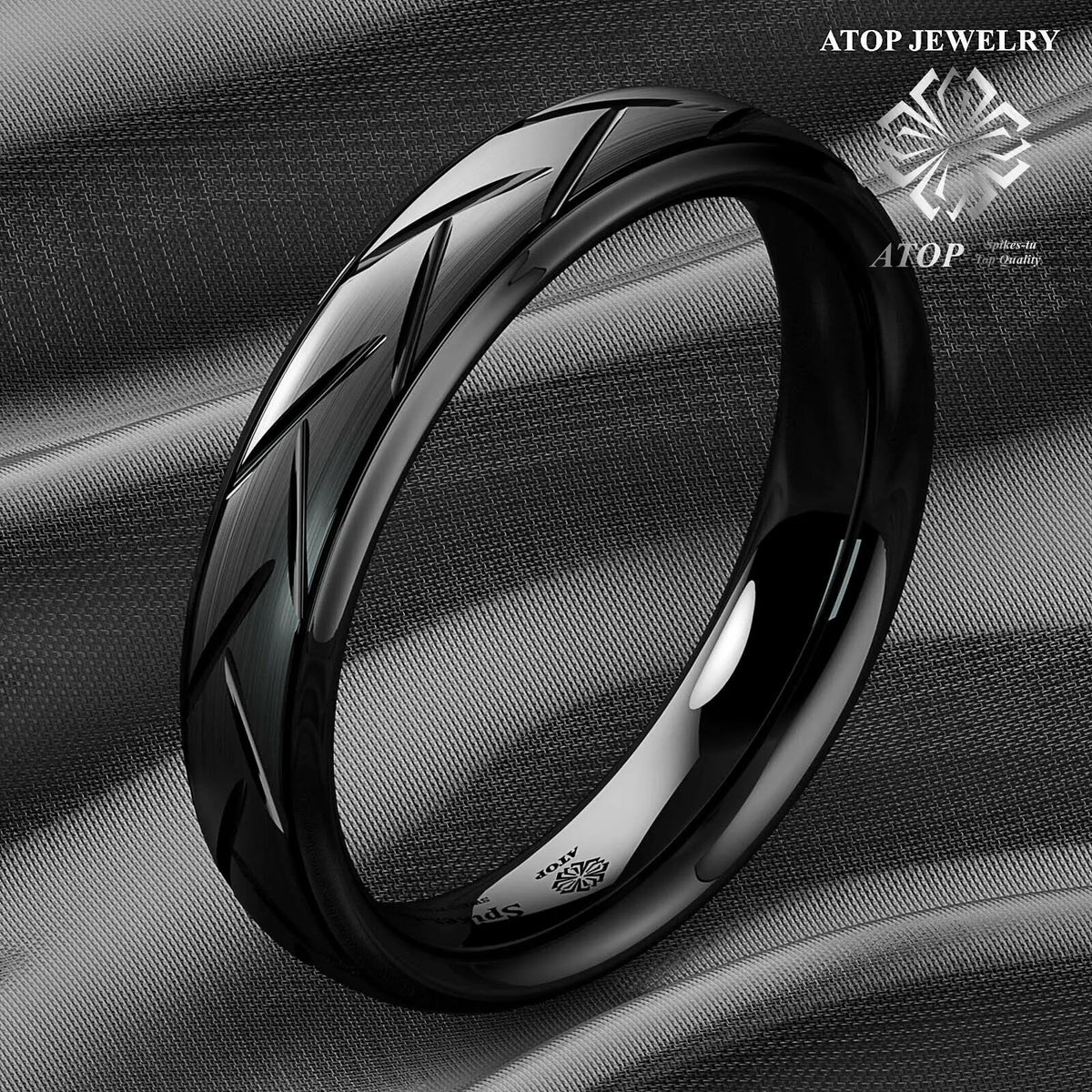 Dome Black Warrior Brushed Center — Swuffy