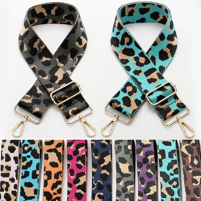 Leopard Bag Strap Handbag Belt — Swuffy