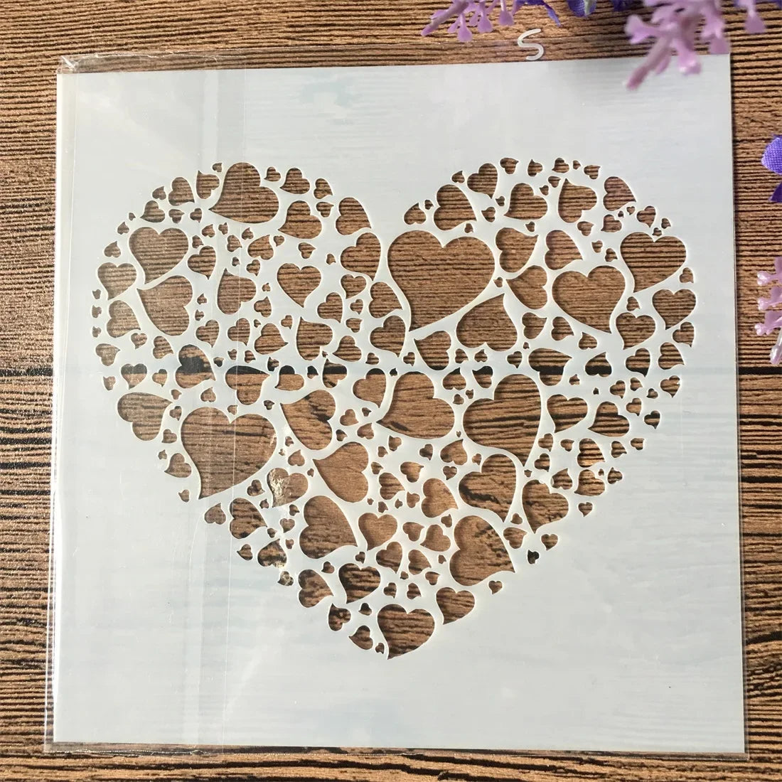 Heart In Heart Craft Layering — Swuffy