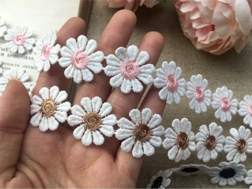 Yards Width Colors Daisy Flower — Swuffy