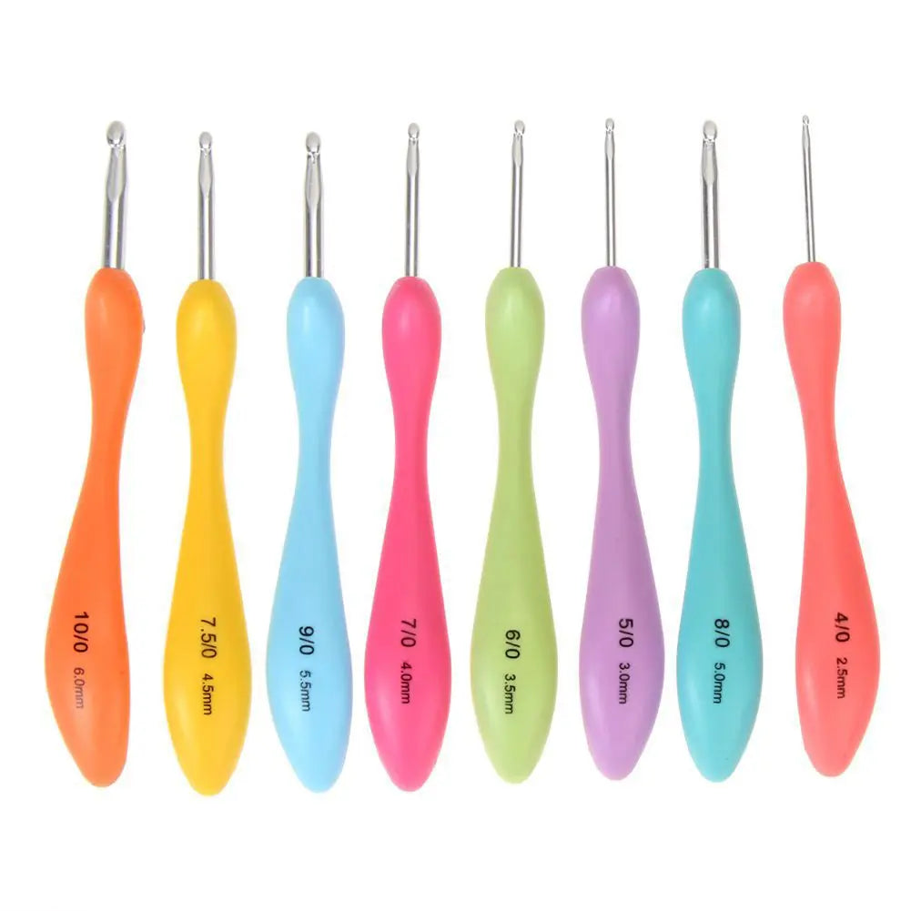 Ergonomic Crochet Hook Sets Crochet — Swuffy