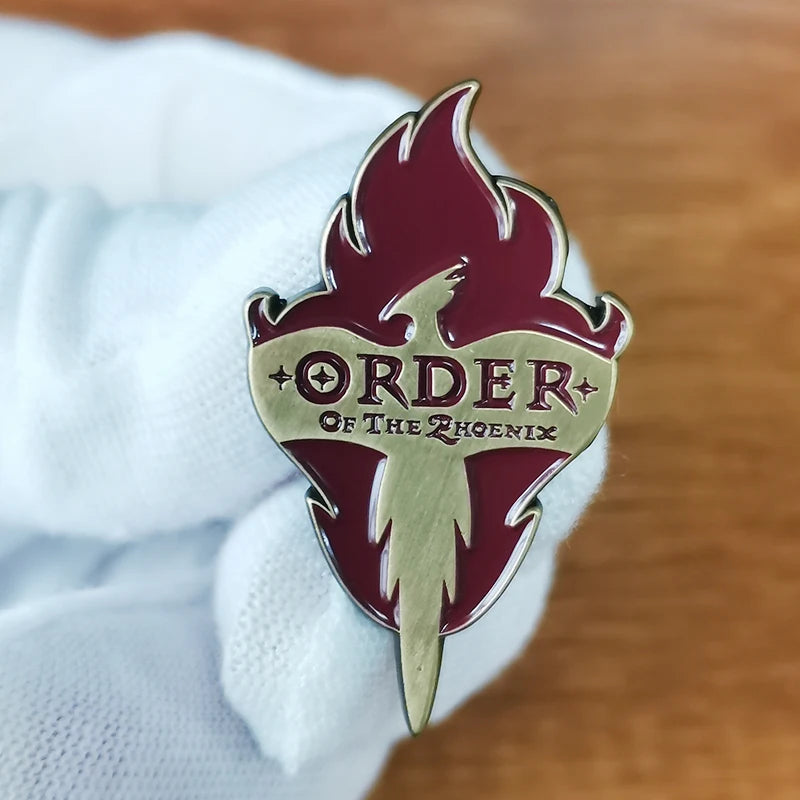 Order Phoenix Symbol Brooch Wizarding — Swuffy