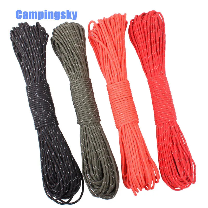Campingsky Reflective Paracord Parachute Cord — Swuffy