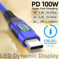 Nuvora LED Display USB-C Fast Charging Cable — Nuvora