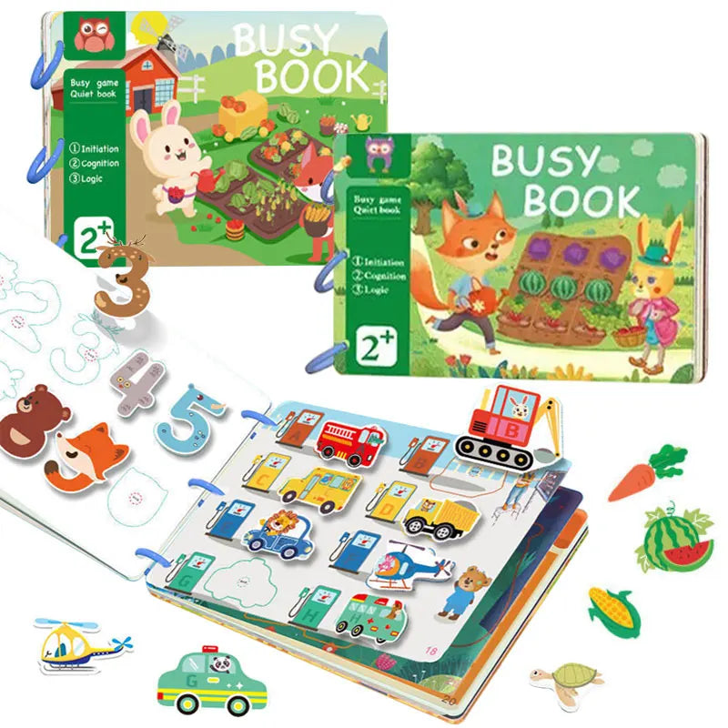 Nuvora Montessori Baby Quiet Book — Nuvora