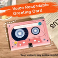 Nuvora Retro Voice Message Card — Nuvora
