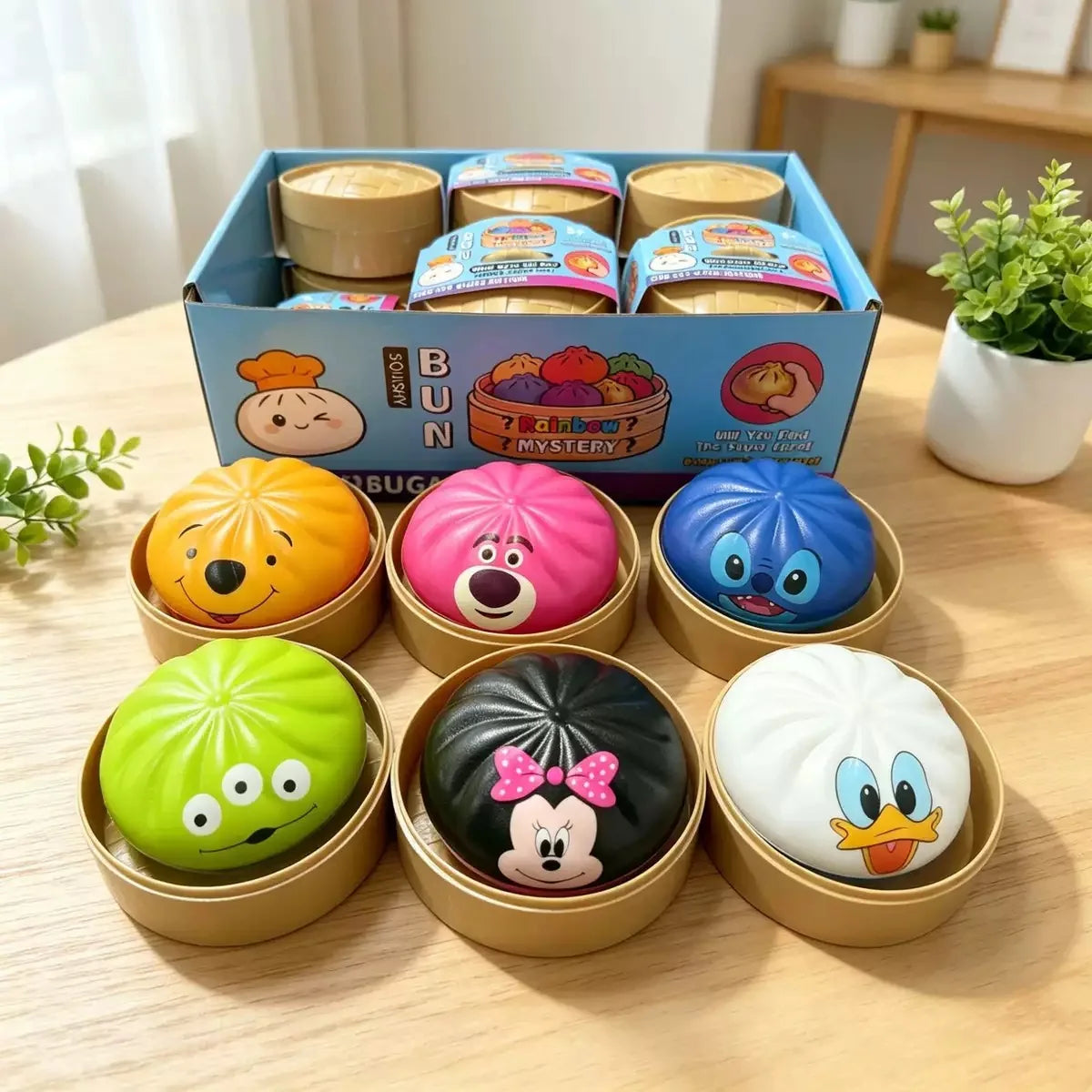 Nuvora Squishy Bun Stress Toy — Nuvora